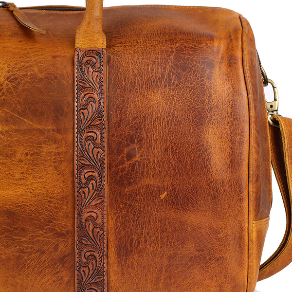 OHM101A Duffel Genuine Leather women bag western Bag