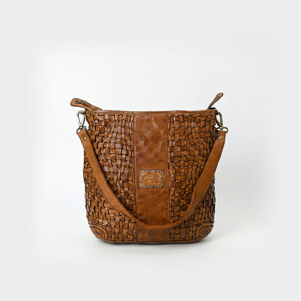 SWL118 Rosavello - Vegetable Tanned Leather Shoulder Bag