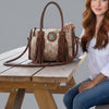 ADBGM364 Duffel Genuine Western Leather Women Bag