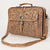 ADBG1308 American Darling Hand Tooled Leather Briefcase -Floral Carved Laptop Bag