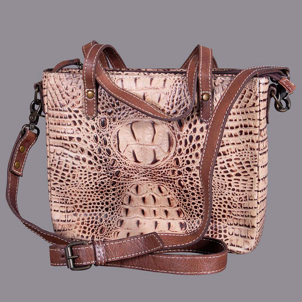 GIBGX1407 Tote Sling Genuine Western Leather Women Bag