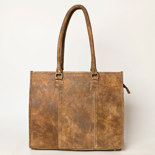 ADBGA496 American Darling Western Leather Tote Bag Full Grain Genuine Leather