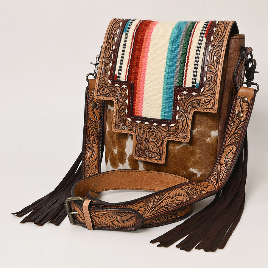 American Darling Duffel Genuine Western Leather Women Bag Sally