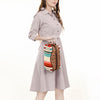 ADBG995 American Darling Hand Tooled Floral Leather Toiletry Bag with Hand-Woven Saddle Blanket