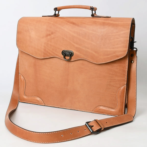 ADBG1395 American Darling Western Genuine Leather Briefcase Bag by American Darling - Premium Handcrafted Tote
