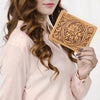 LC-ADBGZ799A Wallet Genuine Western Leather Women Bag