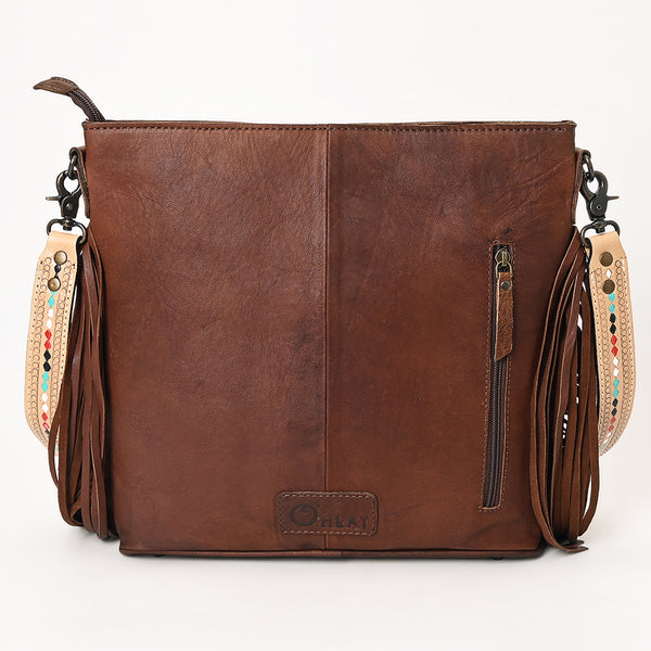 OHG123 Crossbody Genuine Leather women bag western Bag