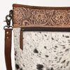 OHG132 Large Crossbody Genuine Leather women bag western Bag