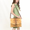 ADBG1421 American Darling Western Leather Cowhide Briefcase Bag Genuine Leather Office & Travel Case