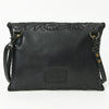 ADBG1109 American Darling Hand-Tooled Genuine Leather Western Envelope Bag Floral Carved Crossbody