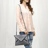 ADBG1109 American Darling Hand-Tooled Genuine Leather Western Envelope Bag Floral Carved Crossbody