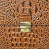 ADBG1430 American Darling Crocodile Embossed Genuine Leather Western Briefcase Bag | American Darling Work Tote