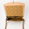 ADBG1437 American Darling Western Hand-Tooled Leather Briefcase Bag Floral Carved Genuine Leather Work Bag