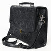 ADBG1437 American Darling Western Hand-Tooled Leather Briefcase Bag Floral Carved Genuine Leather Work Bag