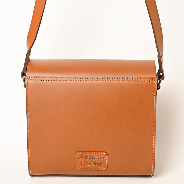 ADBG1440 American Darling Western Genuine Leather Crossbody Bag Handmade Minimalist Everyday Purse