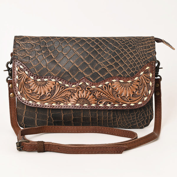 OHG173 Crossbody Genuine Leather women bag western Bag