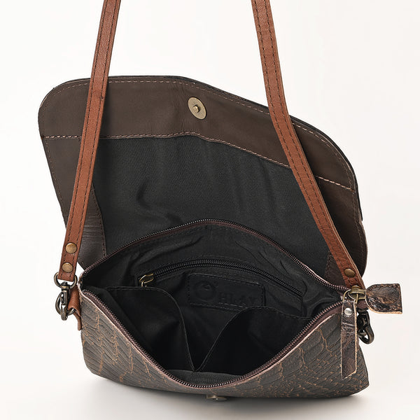 OHG173 Crossbody Genuine Leather women bag western Bag
