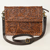 OHA119 Crossbody Genuine Leather women bag western Bag