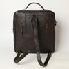OHA138Backpack Saddle Blanket Genuine Leather Western Women Bag | for Laptop School Purse Travel
