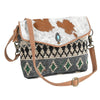 OHV319 Messenger Upcycled Canvas Ladies Bag
