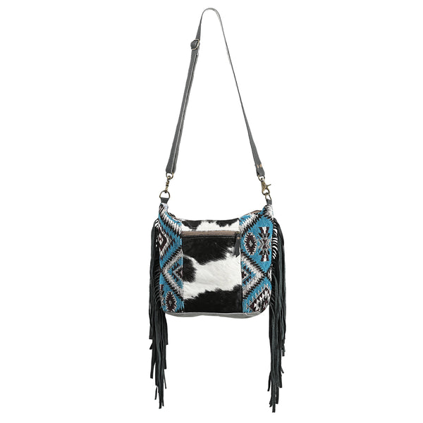 OHV344 Crossbody Upcycled Canvas Ladies Bag