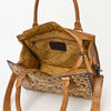 ADBG1453 American Darling Tooled Leather Tote | Floral Carved Crossbody