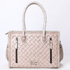 ADBG1131 American Darling Hand Tooled Leather Tote Bag -Western Floral Carved Purse