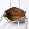 ADBG1131 American Darling Hand Tooled Leather Tote Bag -Western Floral Carved Purse