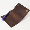 ADBG1132 American Darling Hand Tooled Floral Leather Clutch & Crossbody Wallet