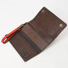 ADBG1132 American Darling Hand Tooled Floral Leather Clutch & Crossbody Wallet