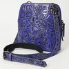 ADBG1136 American Darling Hand Tooled Floral Leather Crossbody Bag