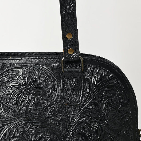 ADBG1139 American Darling Hand Tooled Floral Leather Tote Bag Western Purse
