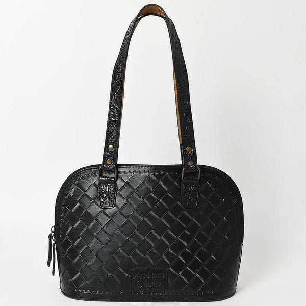 ADBG1139 American Darling Hand Tooled Floral Leather Tote Bag Western Purse