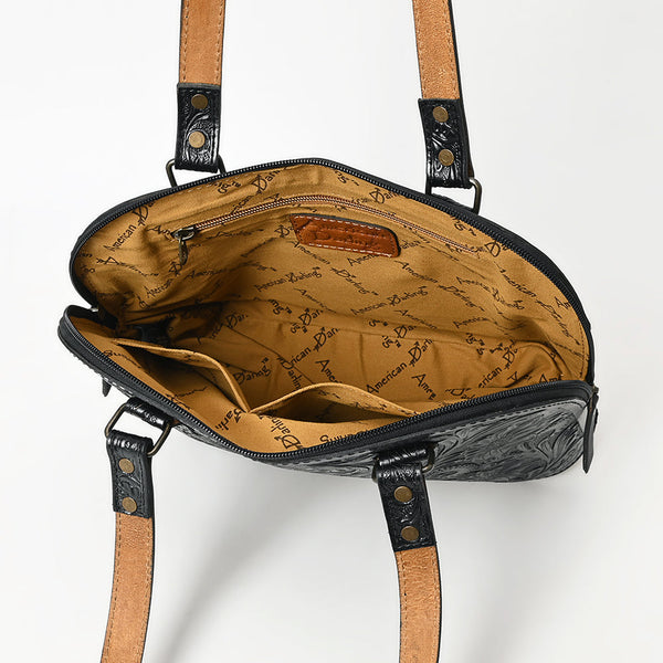 ADBG1139 American Darling Hand Tooled Floral Leather Tote Bag Western Purse