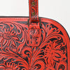 ADBG1139 American Darling Hand Tooled Floral Leather Tote Bag Western Purse