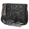 ADBG1235 American Darling Hand-Tooled Western Leather Crossbody Bag - Genuine Floral Carved Artisan Purse