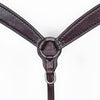 BER412-Western Leather Breast Collar