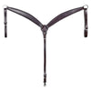 BER412-Western Leather Breast Collar