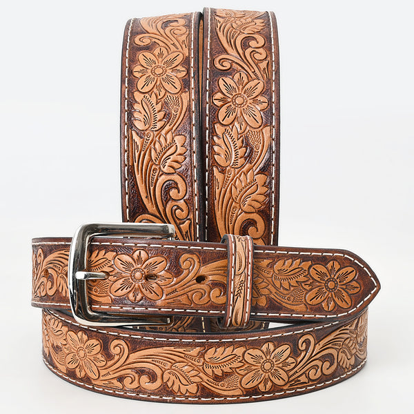 BEG110-Western Leather Belt