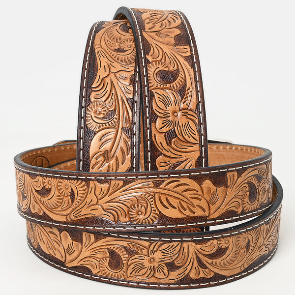BEG111-Western Leather Belt