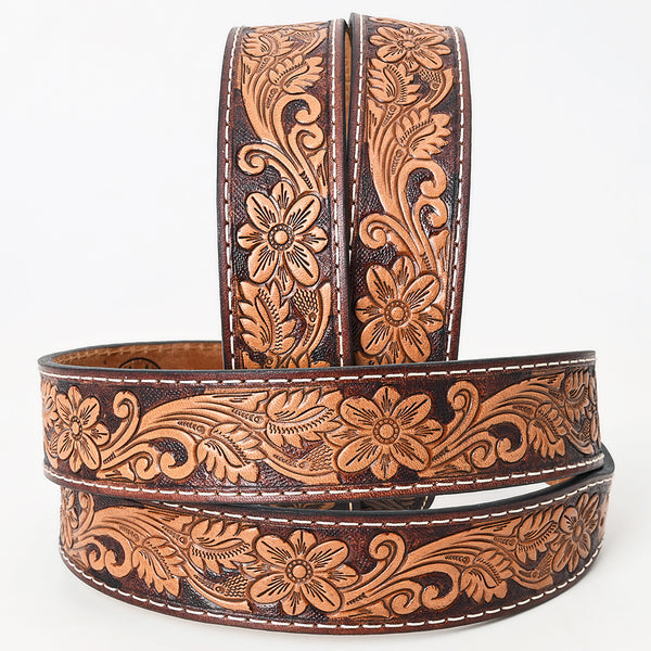BEG119-Western Leather Belt
