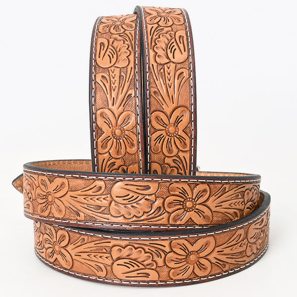 BEG122-Western Leather Belt