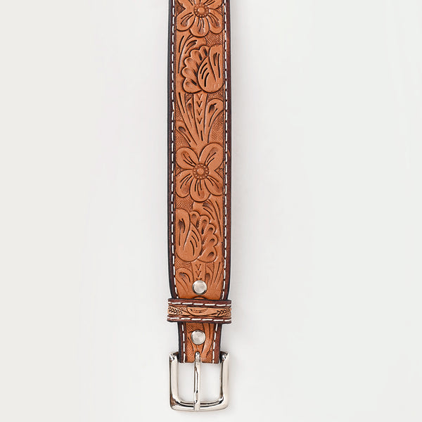 BEG122-Western Leather Belt