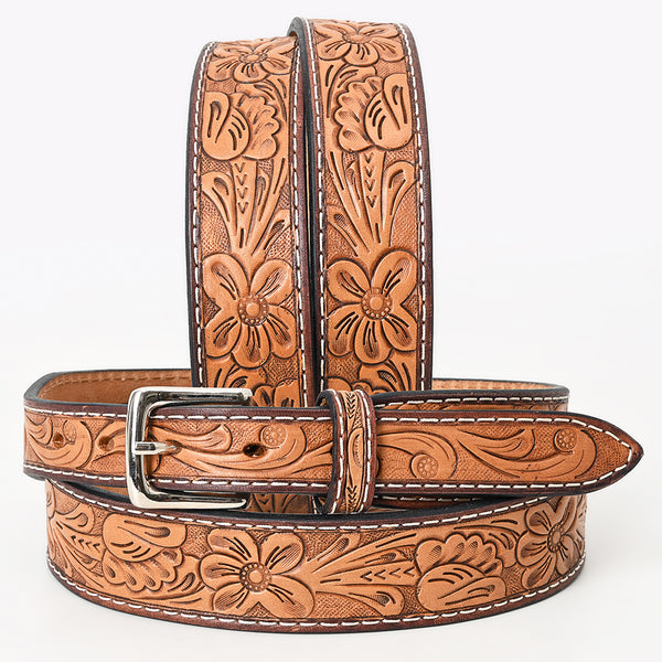 BEG122-Western Leather Belt