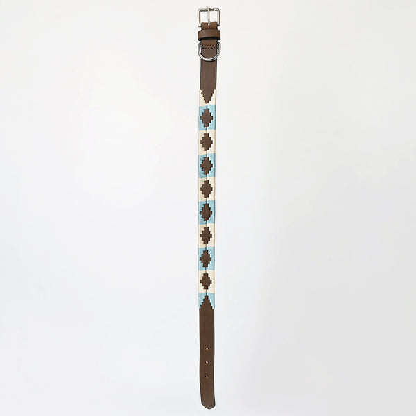 BEG106-Western Leather Dog Collar