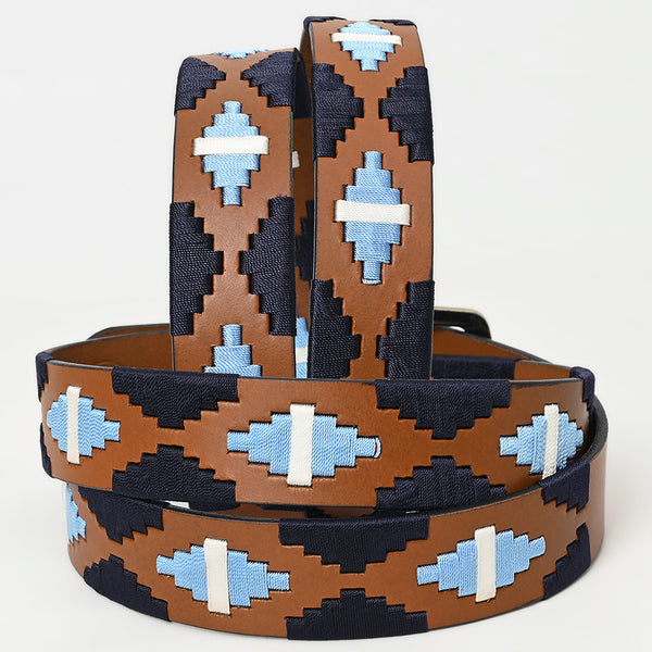 BEG130-Western Leather Belt
