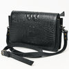 ADBG1193 American Darling Western Crossbody Bag Crocodile Embossed Genuine Leather