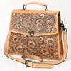 ADBGZ841 Hand-Tooled Genuine Leather Western Tote Bag - American Darling