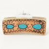 ADHC106 Beautifully Hand Tooled Women Ladies Hair Band Clip Clutcher
