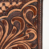 BEBGM167-Western Leather Trifold Wallet